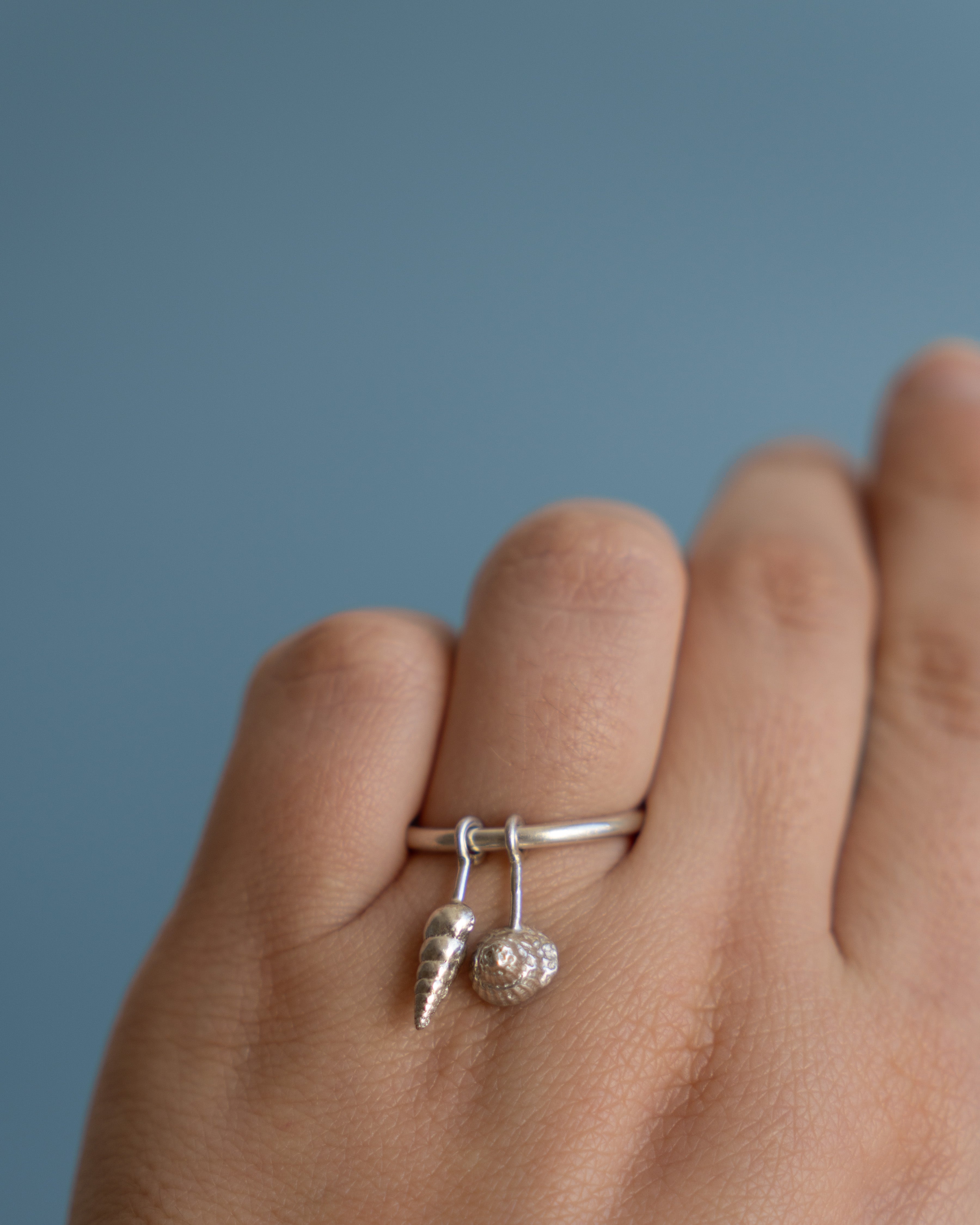 Bague Coquillage & Bigorneau